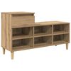 vidaXL Mobile per scarpe 102 x 36 x 60 cm Legno multistrato