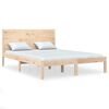 vidaXL Letto senza Materasso 140x190 cm in Legno Massello di Pino