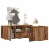 vidaXL Mobile Angolare Legno Antico 200x40x45 cm in Truciolato