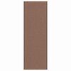 vidaXL Tappetino Marrone e Nero 120 x 350 cm 100% Poliammide