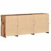 vidaXL Madia LED Legno vecchio 162 x 37 x 67 cm Legno multistrato