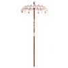 vidaXL Parasol Balinese Crema 125 x 125 x 260 cm