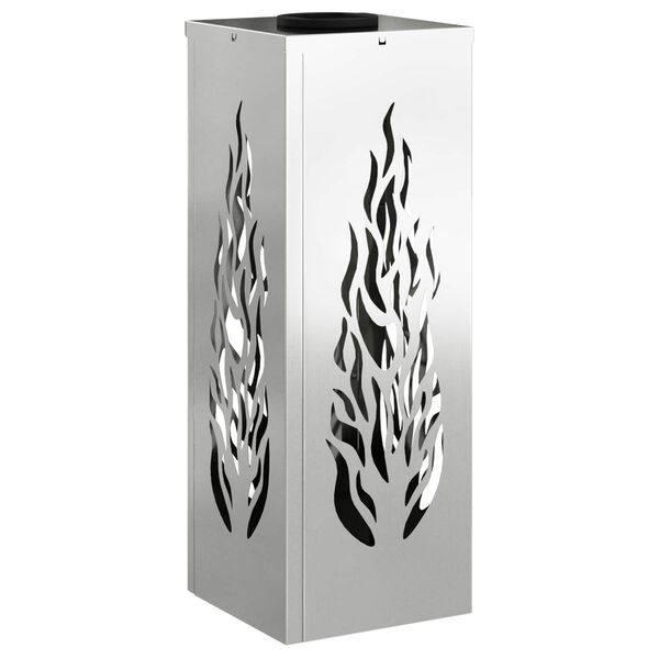 vidaXL Faro LED solare per sentieri 2 pcs Zincato Zincato