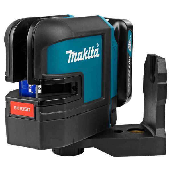 Makita Livella Laser a Linee Incrociate 10,8 W Rossa 25 m Blu e Nera