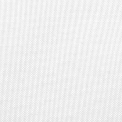 vidaXL Parasole a Vela Oxford Rettangolare 2,5x5 m Bianco