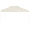 vidaXL Gazebo Professionale Pieghevole in Alluminio 4,5x3 m Crema