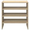 vidaXL Scarpiere 2 pz Impilabili Rovere Sonoma 60x30x30,5 cm