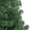 vidaXL Albero di Natale con 150 LED con supporto Verde 120 cm PVC