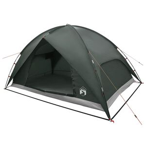 vidaXL Tenda da campeggio con telo antipioggia impermeabile 4 persona