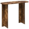 vidaXL Tavolo consolle Rovere Fumo 100 x 39,5 x 75 cm