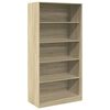 vidaXL Armadio Rovere Sonoma 100x50x200 cm in Legno tecnico