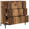 vidaXL Credenza Legno vecchio 79,5 x 33 x 82 cm Legno multistrato