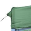 vidaXL Tenda Party Verde 279 x 410 x 315 cm Tessuto Oxford