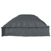 vidaXL Cuscino Antracite 150 x 40 x 8 cm Tessuto Oxford