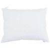vidaXL Cuscino con cuscino Bianco 50 x 75 cm Cotone