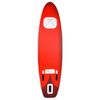vidaXL Set Tavola da SUP Gonfiabile Rosso 360x81x10 cm