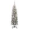 vidaXL Albero di Natale artificiale con 150 LED Verde 150 cm