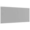 vidaXL Rivestimento da Cucina 2 pcs Grigio chiaro 90 x 40 cm