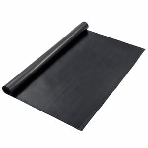 vidaXL Tappeto per pavimento Nero 1,2 x 2 m Gomma