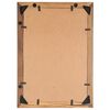 vidaXL Cornici Foto 2 pz 50x70 cm Legno Massello di Recupero e Vetro