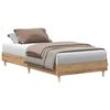 vidaXL Giroletto senza Materasso Rovere Artigianale 100x200 cm