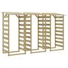vidaXL Pergole con Tetto 3 pz 100x90x200 cm Legno di Pino Impregnato