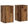 vidaXL Supporti per Piante 2 pz Legno 30x30x50 cm Legno Multistrato