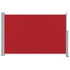 vidaXL Tenda Laterale Retrattile per Patio 160x300 cm Rossa