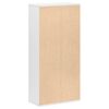 vidaXL Libreria Bianca 50x25x105 cm in Legno Multistrato