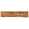 vidaXL Piano Tavolo 140x30x2,5 Rettangolare Legno Acacia Bordi Vivi