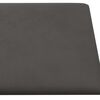 vidaXL Testiera da Parete 12 pcs Grigio scuro 30 x 15 cm Velluto