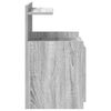 vidaXL Comodini 2 pz con 2 cassetti Grigio Sonoma 40x36,5x62 cm