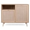 Finori Credenza Bali 01A Rovere Sonoma e Stampa Canna