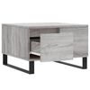 vidaXL Tavolino Salotto Grigio Sonoma 55x55x36,5 cm Legno Multistrato