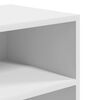 vidaXL Libreria Bianca 60x30x71,5 cm in Legno Multistrato
