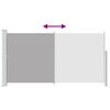 vidaXL Tenda da Sole Laterale Retrattile 160 x 300 cm Grigio