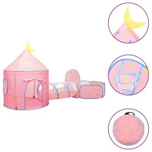 vidaXL Tenda da Gioco per Bambini Rosa 301x120x128 cm
