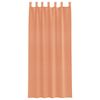 vidaXL Tende in Voile con Passanti 2 pz Terracotta 140x225 cm
