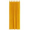 vidaXL Tende oscuranti 2 pcs Giallo senape 140 x 260 cm Velluto