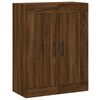 vidaXL Mobile a Parete Rovere Marrone 69,5x34x90 cm Legno Multistrato