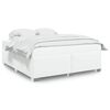 vidaXL Giroletto Bianco 180x200 cm in Similpelle