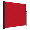 vidaXL Tenda da Sole Laterale Retrattile Rossa 180x300 cm