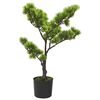 vidaXL Bonsai di Pino Artificiale con Vaso 60 cm Verde