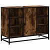 vidaXL Mobile Lavabo Bagno Rovere Fumo 60x30x60 cm Legno Multistrato