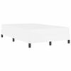 vidaXL Struttura del letto Bianco Puro 120 x 200 cm Tessuto