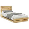 vidaXL Struttura Letto con Testiera senza Materasso 75x190 cm