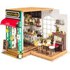 Robotime Kit in Miniatura Fai da Te Simon's Coffee con Luce LED
