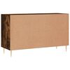 vidaXL Credenza Rovere Fumo 100x36x60 cm in Legno Multistrato