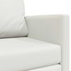 vidaXL Divano letto 110cm Bianco Pelle Artificiale