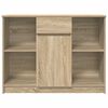 vidaXL Credenza con Cassetto Rovere Sonoma 101x35x76 cm in Truciolato